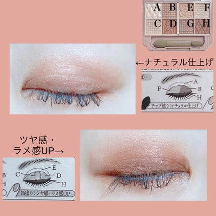 プティパレットアイズ/キャンメイク/パウダーアイシャドウを使ったクチコミ(7枚目)