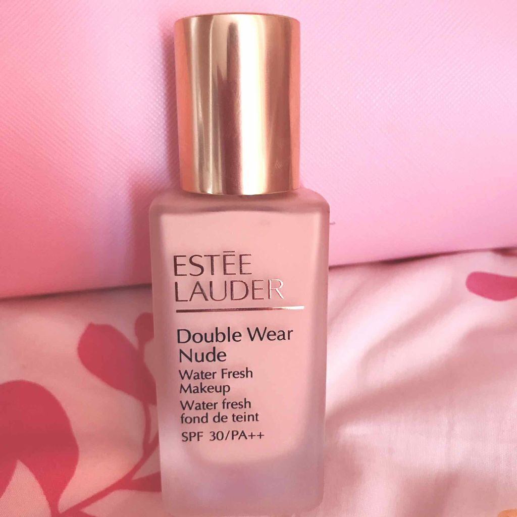 ダブル ウェア ヌード ウォーター フレッシュ メークアップ/ESTEE LAUDER/リキッドファンデーションを使ったクチコミ（1枚目）