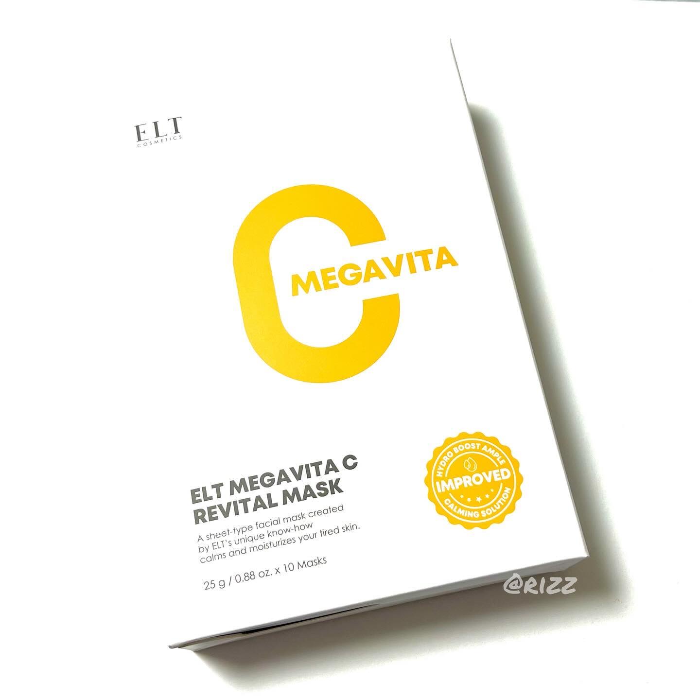 メガビタCリバイタルマスク/ELT COSMETICS/シートマスク・パックを使ったクチコミ（3枚目）