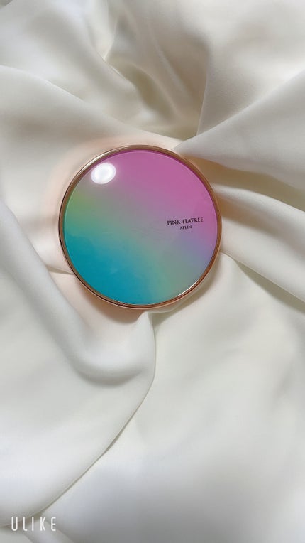 ピンクティーツリーカバークッション/APLIN/クッションファンデーションを使ったクチコミ(1枚目)