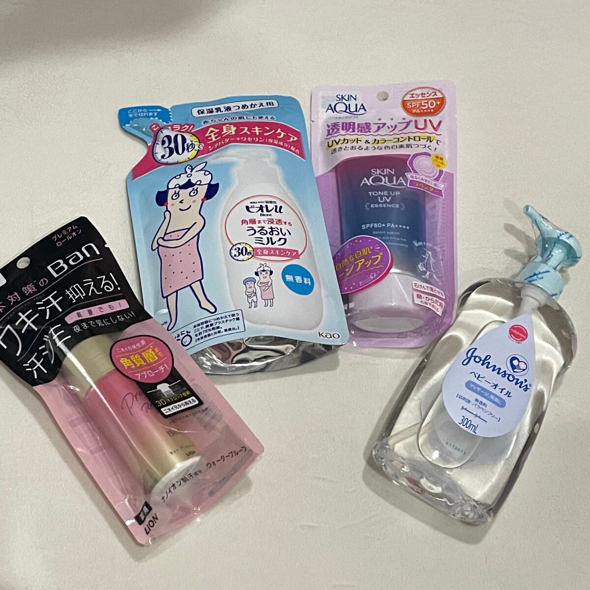 ベビーオイル 無香料/ジョンソンベビー/ボディオイルを使ったクチコミ(1枚目)