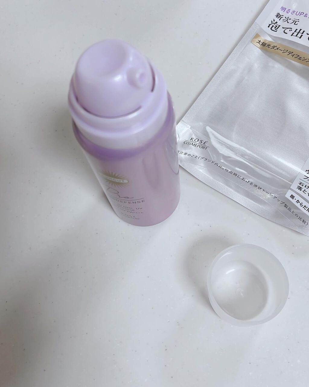 プロディフェンス オールインワンUV ムース/サンカット®/日焼け止めクリームを使ったクチコミ（3枚目）