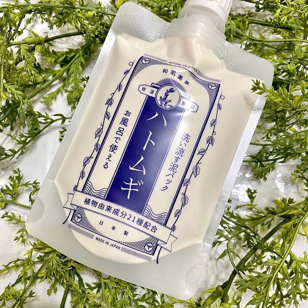 夏の毛穴汚れにおすすめなのが
和肌美泉(@wahadabisen)の
泥パック ハトムギ✨

カオリンとベントナイトのWクレイが
毛穴汚れにしっかりアタック🤛🤛
ハトムギエキス配合でもちもち肌にしてくれる
フェイスパックだよ😘

日本