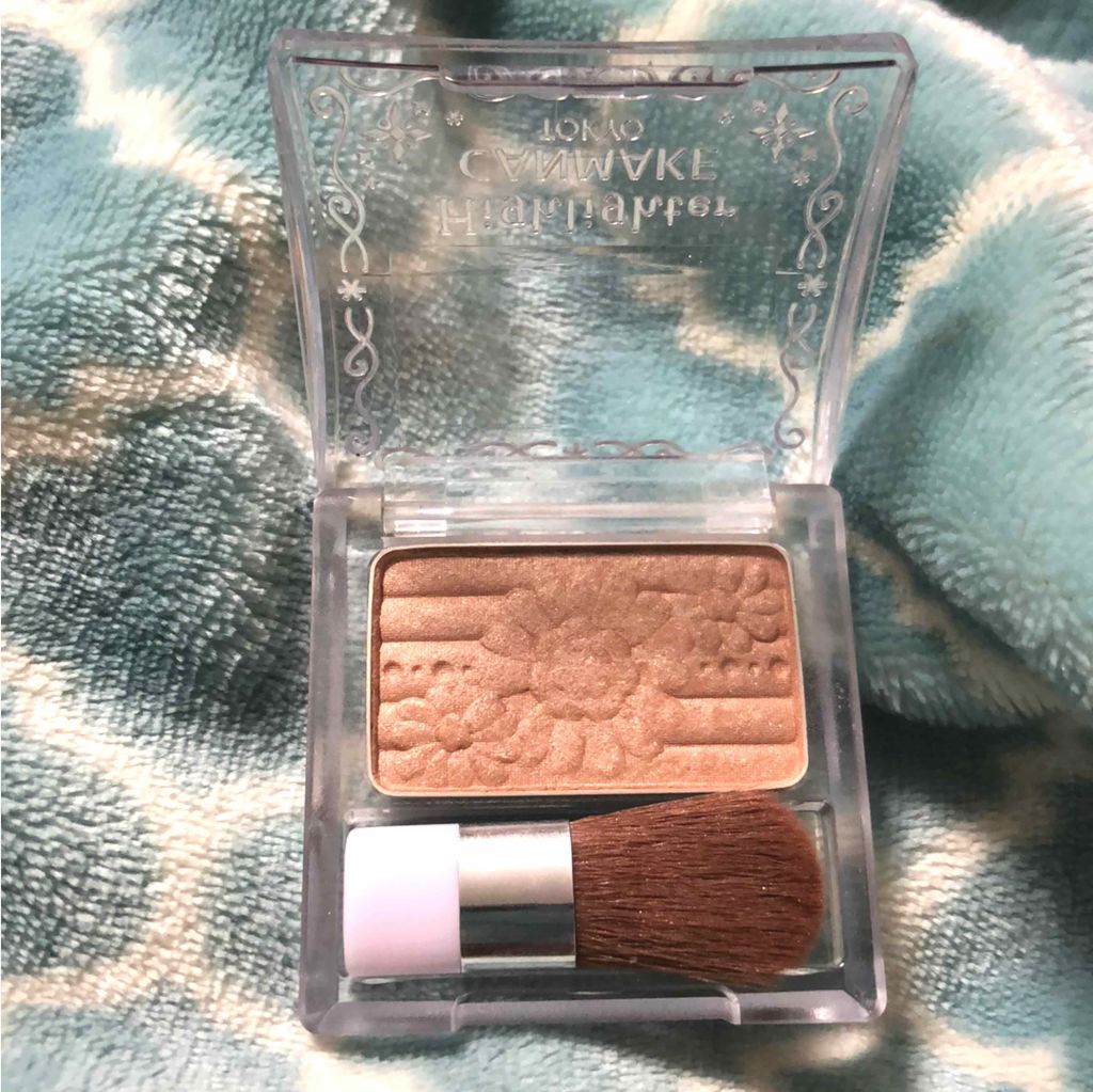 ハイライター/キャンメイク/パウダーハイライトを使ったクチコミ（1枚目）