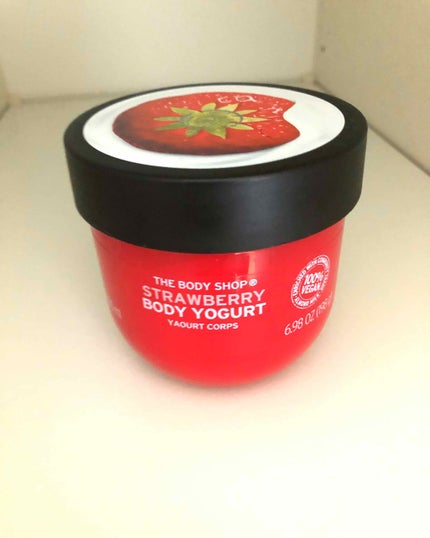 ボディヨーグルト ストロベリー/THE BODY SHOP/ボディローションを使ったクチコミ(1枚目)