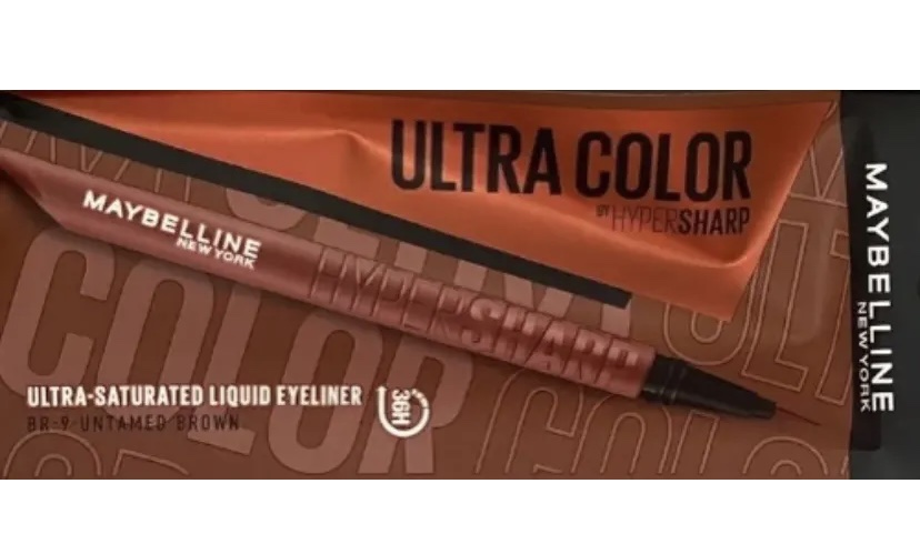 ウルトラカラー アイライナー BR-9 大人っぽい ブリックブラウン/MAYBELLINE NEW YORK/リキッドアイライナーを使ったクチコミ（2枚目）