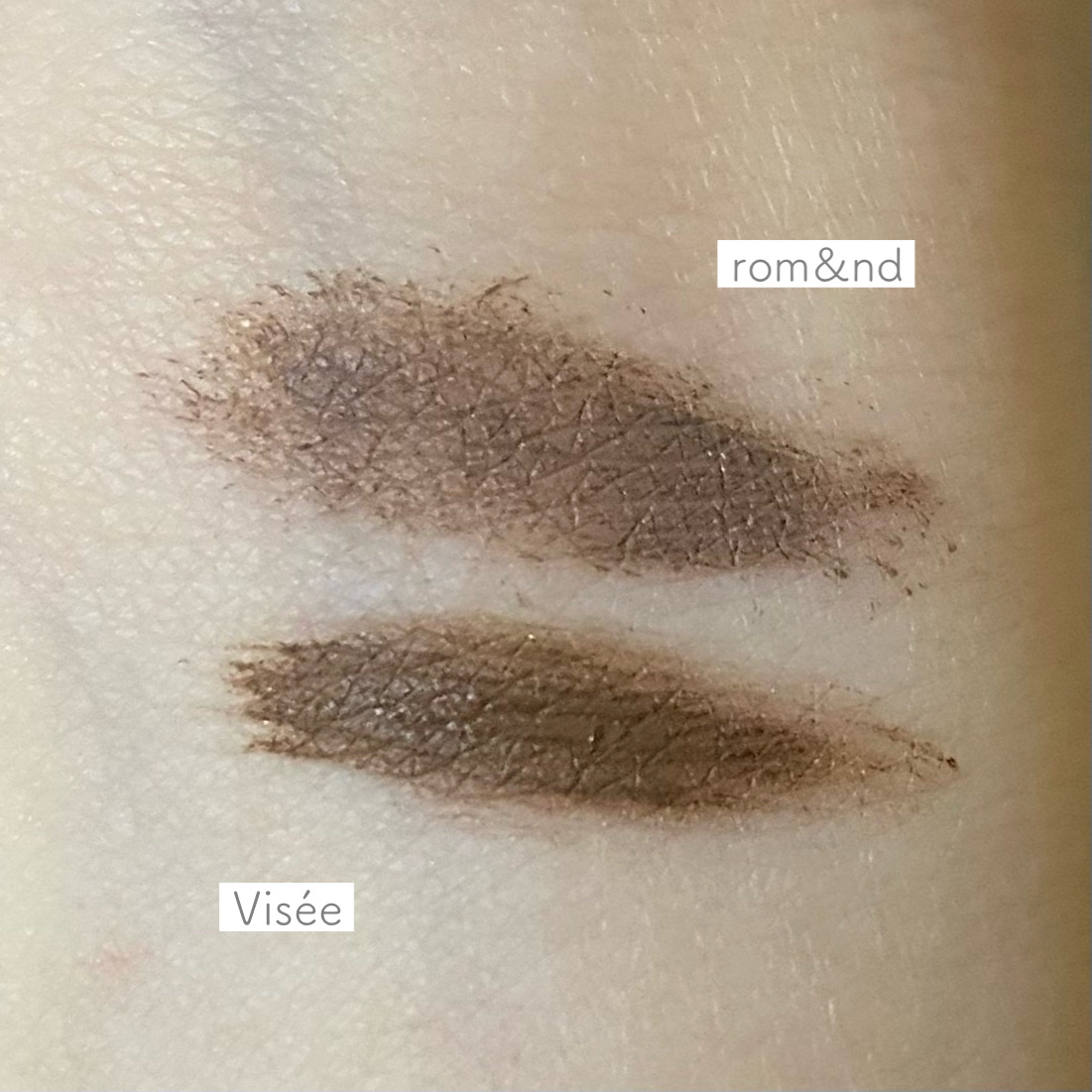 リシェ カラーリング アイブロウマスカラ/Visée/眉マスカラを使ったクチコミ（3枚目）