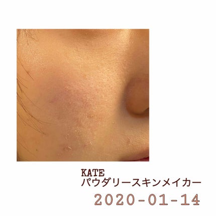 パウダリースキンメイカー/KATE/リキッドファンデーションを使ったクチコミ(1枚目)