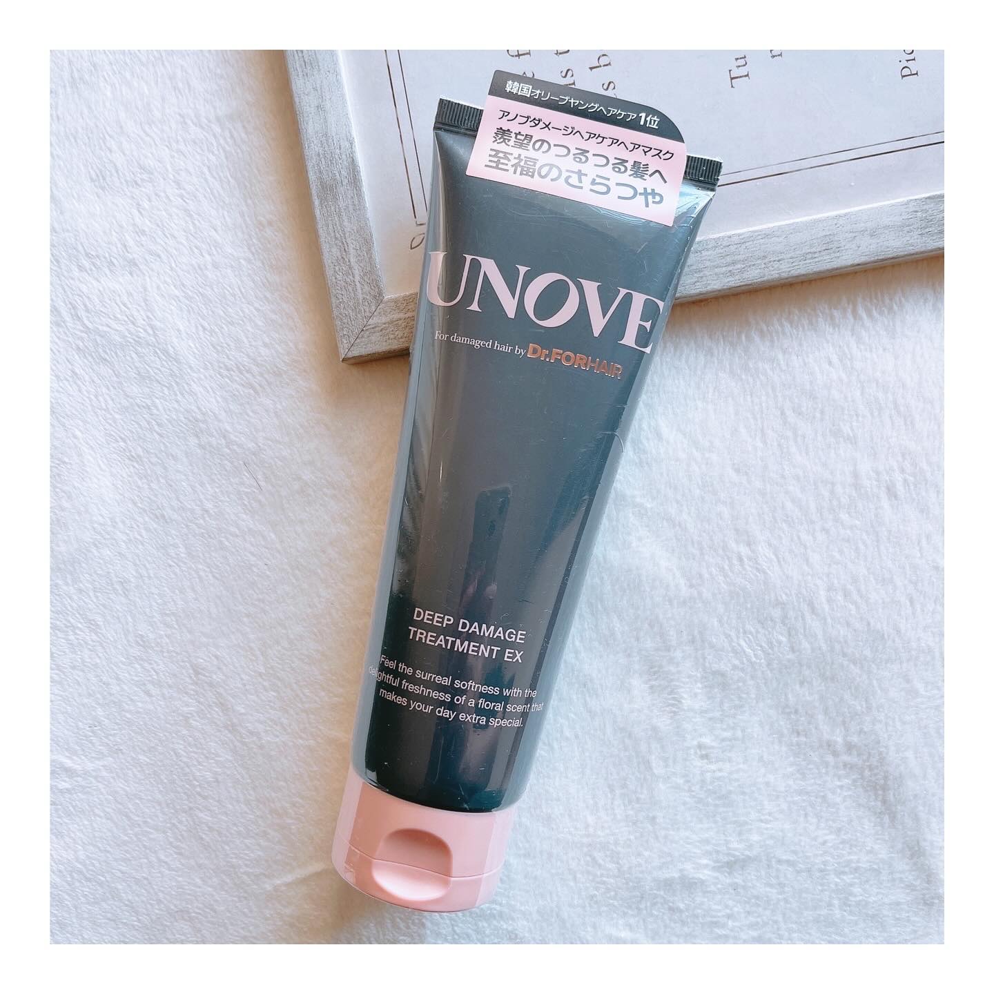 ディープダメージトリートメントEX/UNOVE/洗い流すヘアトリートメントを使ったクチコミ（3枚目）