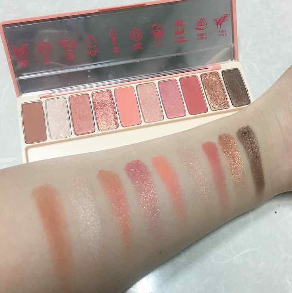 プレイカラー アイシャドウ/ETUDE/アイシャドウパレットを使ったクチコミ(2枚目)