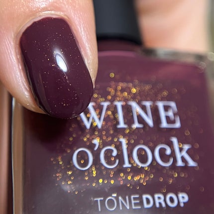 TONE DROP ネイルポリッシュ 031 WineO’clock/D-UP/マニキュアの画像