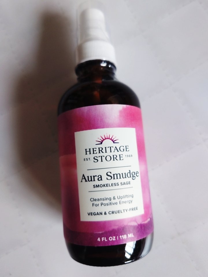 ヘリテージストア オーラ スマッジスモークレスジュニパーセージ ミスト