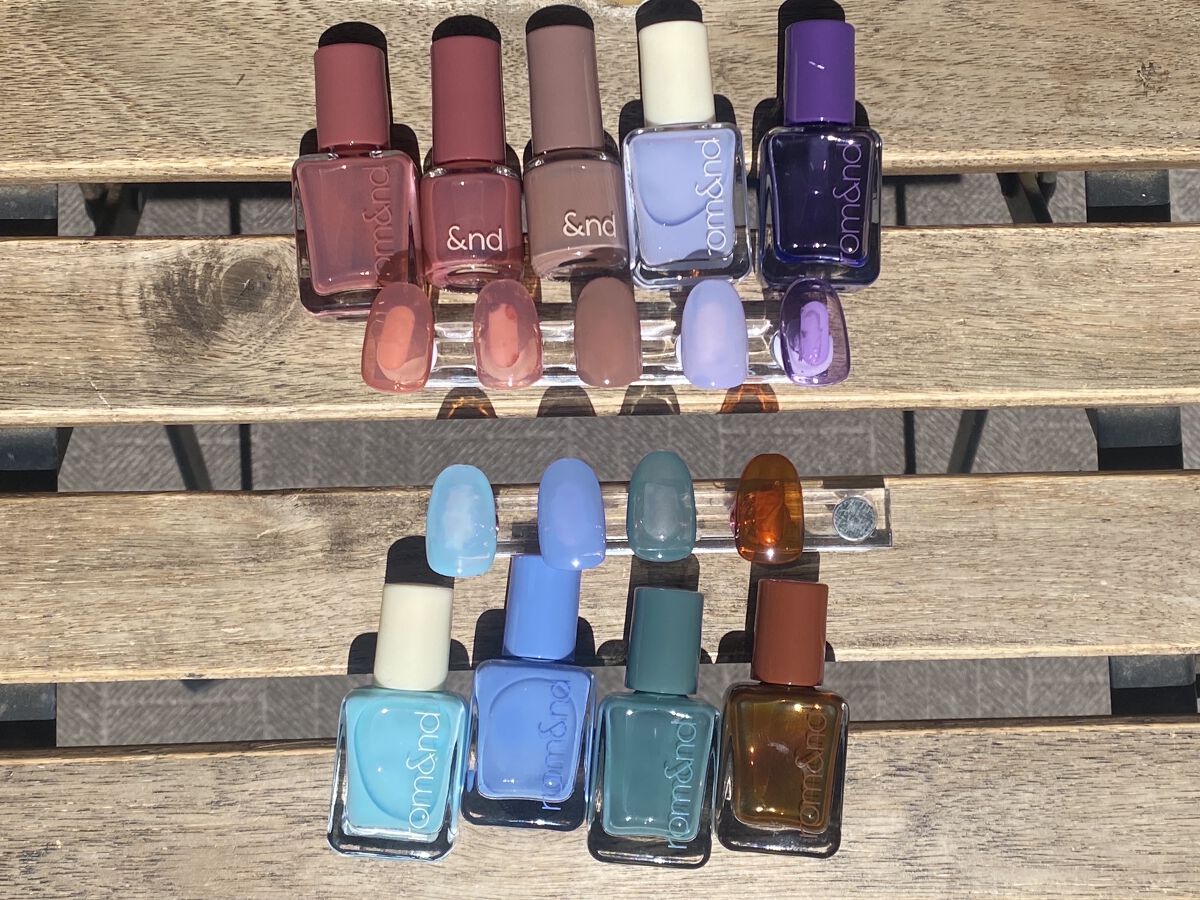 ムードペブルネイル/rom&nd/マニキュアを使ったクチコミ（1枚目）