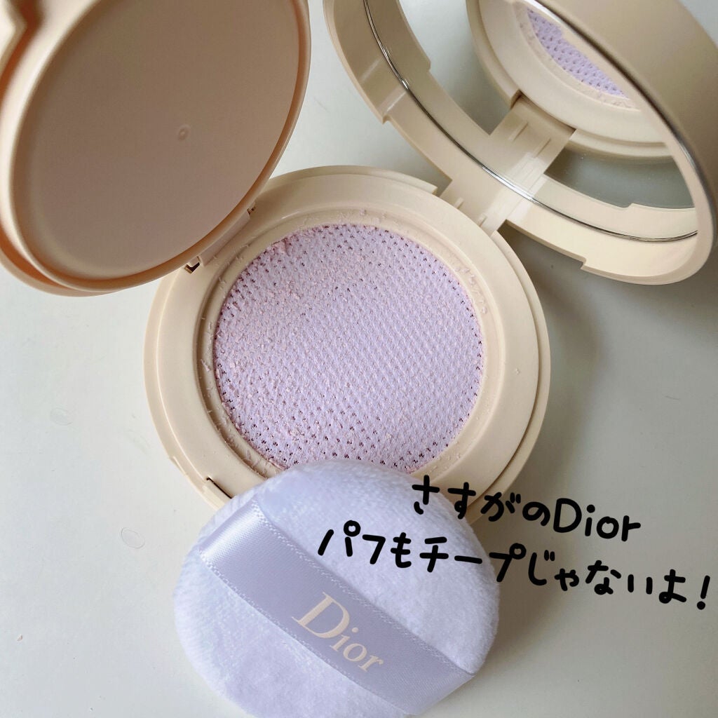 ディオールスキン フォーエヴァー クッション パウダー/Dior/ルースパウダーを使ったクチコミ(3枚目)