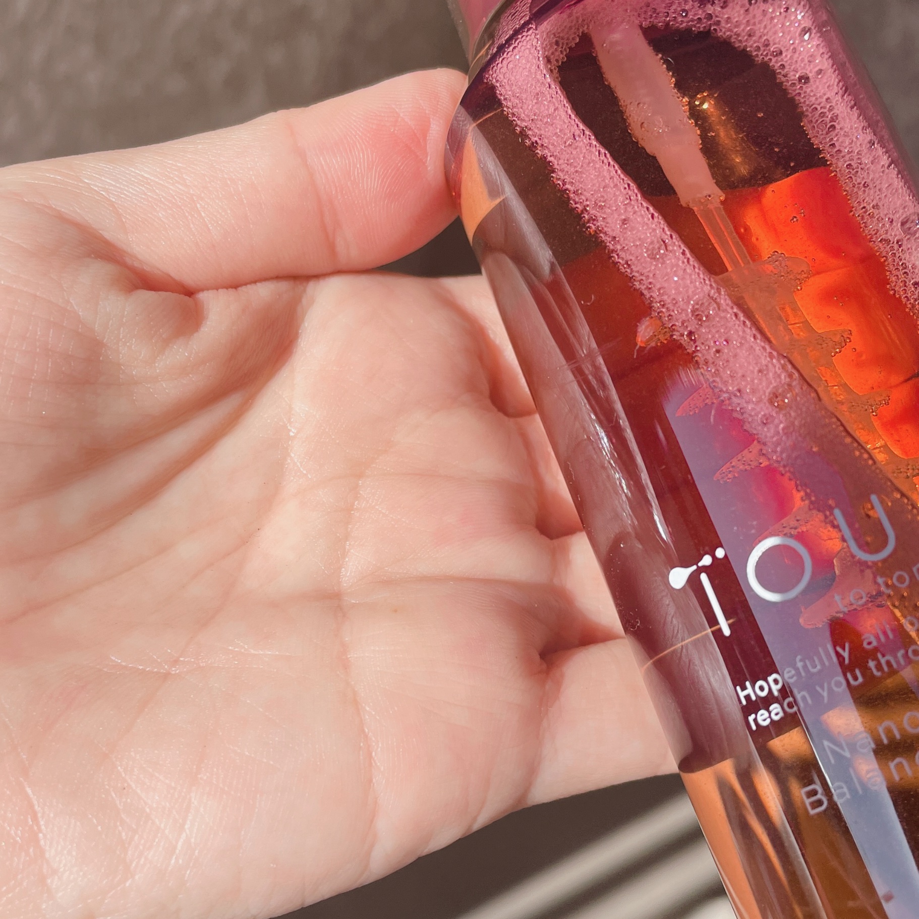 TOUQU to tone ナノバブル モイスチュアローション/TOUQU to tone/化粧水を使ったクチコミ（3枚目）