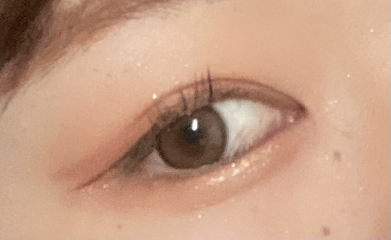 描くふたえアイライナー/CEZANNE/リキッドアイライナーを使ったクチコミ（2枚目）