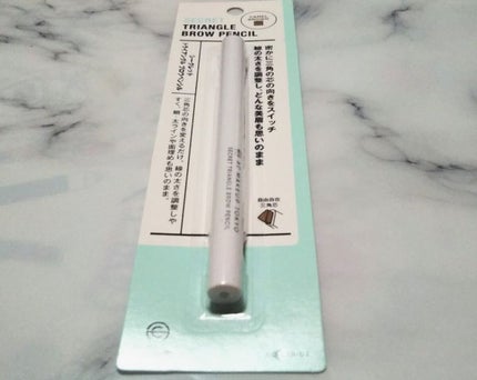 AC シークレット トライアングル ブロウペンシル/AC MAKEUP/アイブロウペンシルを使ったクチコミ(2枚目)