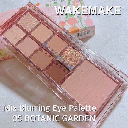 ミックスブラーリングアイパレット/wakemake/マルチパレットを使ったクチコミ(1枚目)
