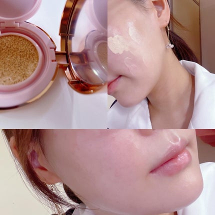 ピンクティーツリーカバークッション/APLIN/クッションファンデーションを使ったクチコミ(3枚目)