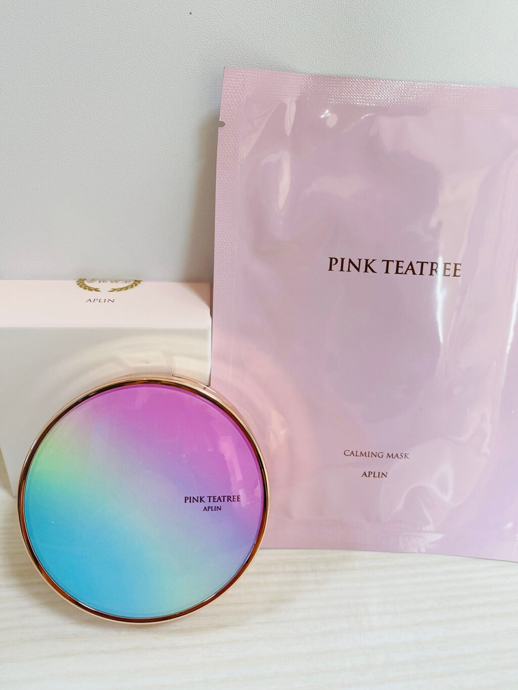 ピンクティーツリーマスクパック/APLIN/シートマスク・パックを使ったクチコミ(1枚目)