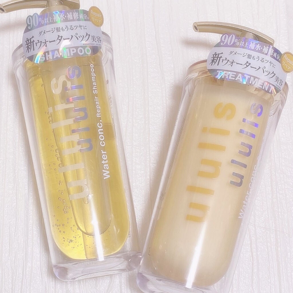 ウォーターコンク リペアシャンプー/ヘアトリートメント/ululis/シャンプー・コンディショナーを使ったクチコミ(1枚目)