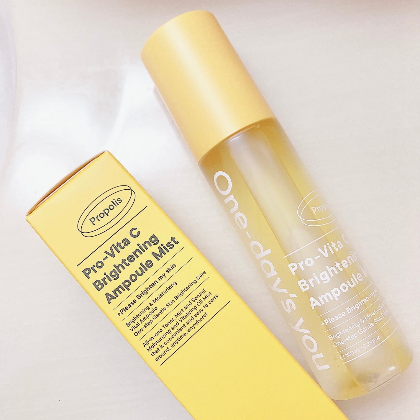 プロビタC ブライトニングアンプルミスト/One-day's you/ミスト状化粧水を使ったクチコミ(3枚目)