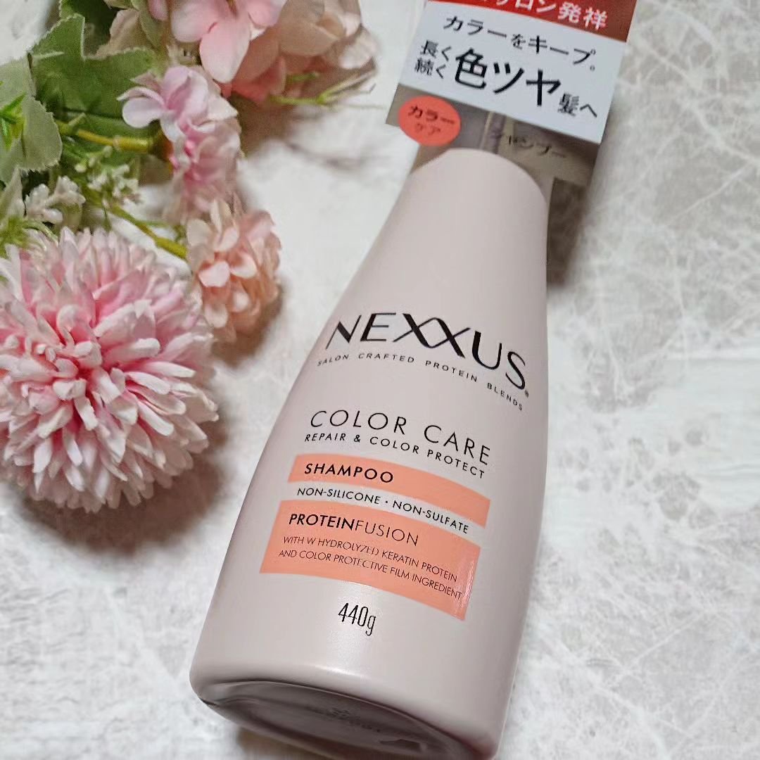 ネクサス リペア＆カラープロテクト シャンプー／トリートメント/NEXXUS(ネクサス)/市販シャンプーを使ったクチコミ（2枚目）