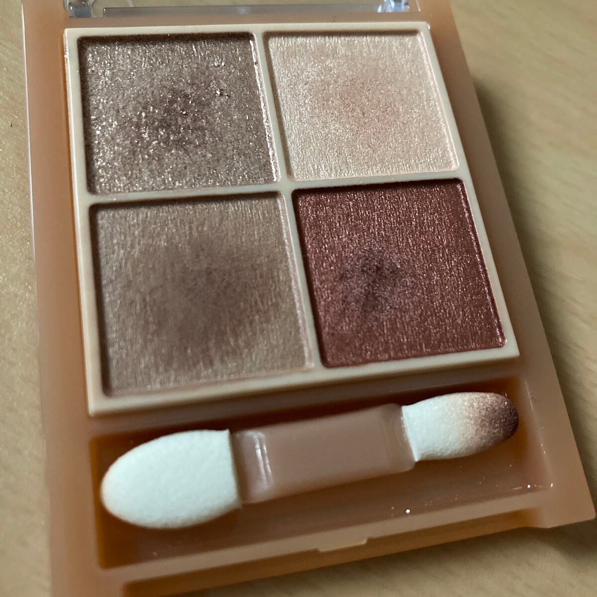 ベージュトーンアイシャドウ/CEZANNE/アイシャドウパレットを使ったクチコミ(2枚目)