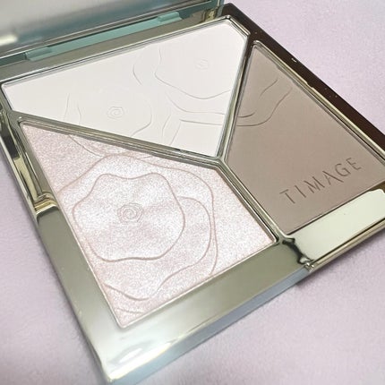 ハイライトシェーディングパレット/TIMAGE/パウダーハイライトを使ったクチコミ(2枚目)
