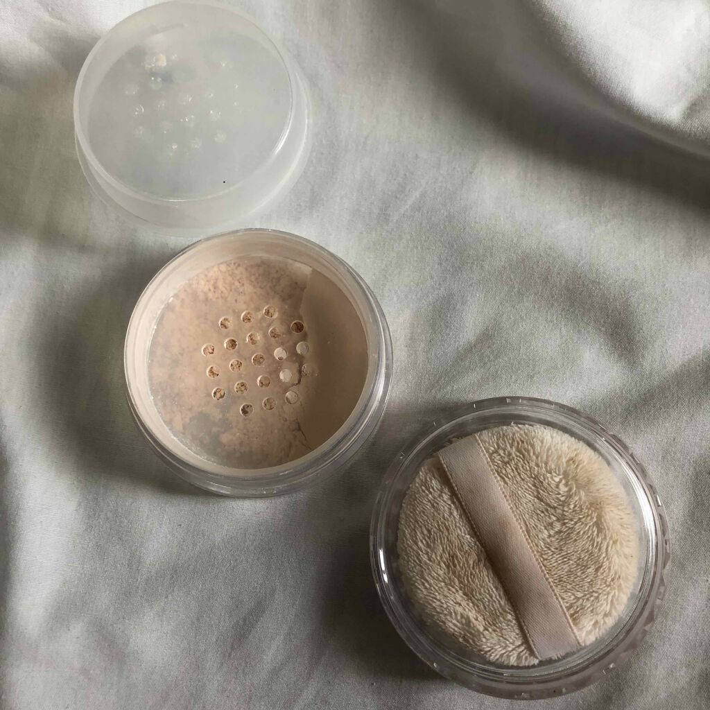 うるふわ仕上げパウダー/CEZANNE/ルースパウダーを使ったクチコミ（2枚目）