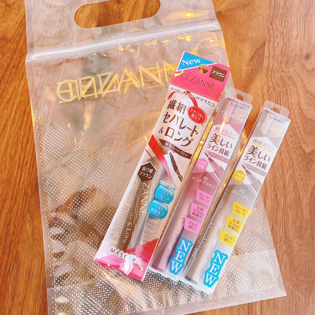 ニュアンスリキッドアイライナー/CEZANNE/リキッドアイライナーを使ったクチコミ（3枚目）