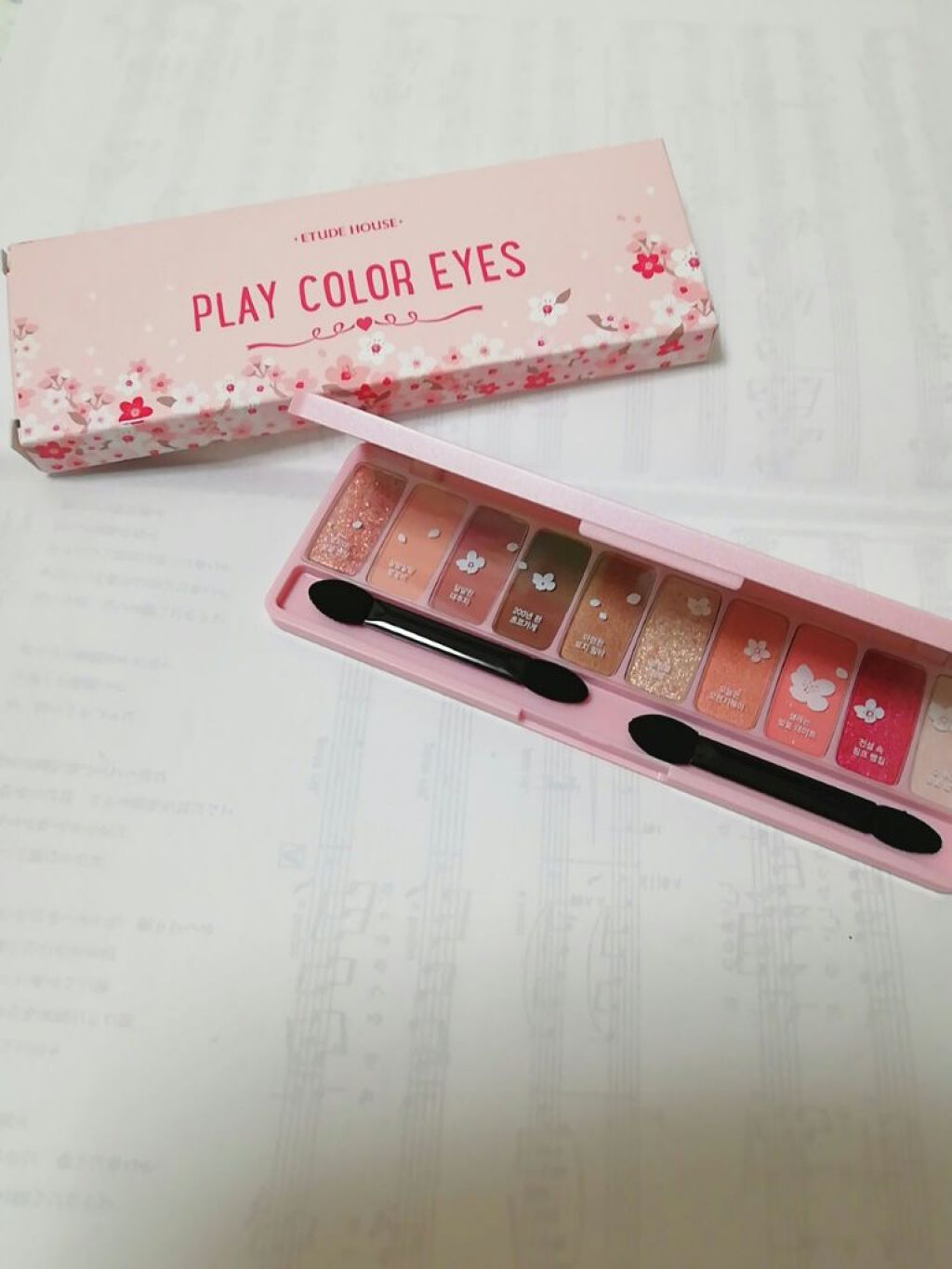 プレイカラー アイシャドウ/ETUDE/アイシャドウパレットを使ったクチコミ(1枚目)