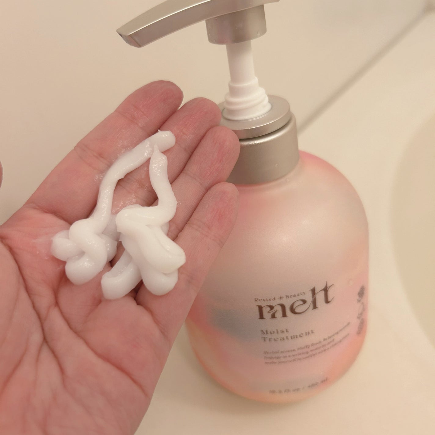 メルト モイストシャンプー/トリートメント/melt/市販シャンプーを使ったクチコミ(5枚目)