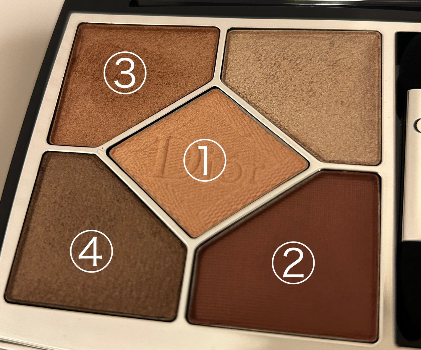 【旧】サンク クルール クチュール/Dior/アイシャドウパレットを使ったクチコミ(1枚目)