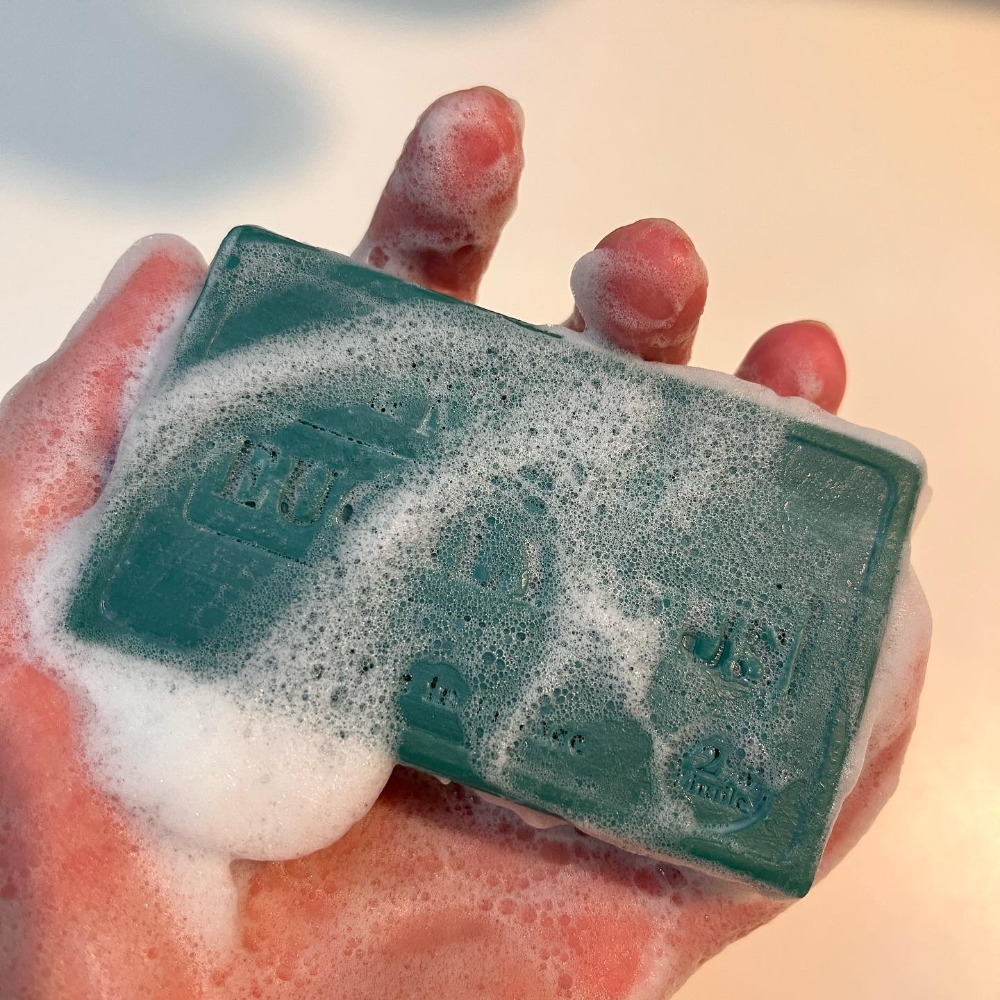 マルセイユ石鹸/マルセイユ石鹸/洗顔石鹸を使ったクチコミ（3枚目）