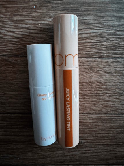 アンドバイロムアンド グラッシーボムティント/&nd by rom&nd/リップティントを使ったクチコミ(4枚目)