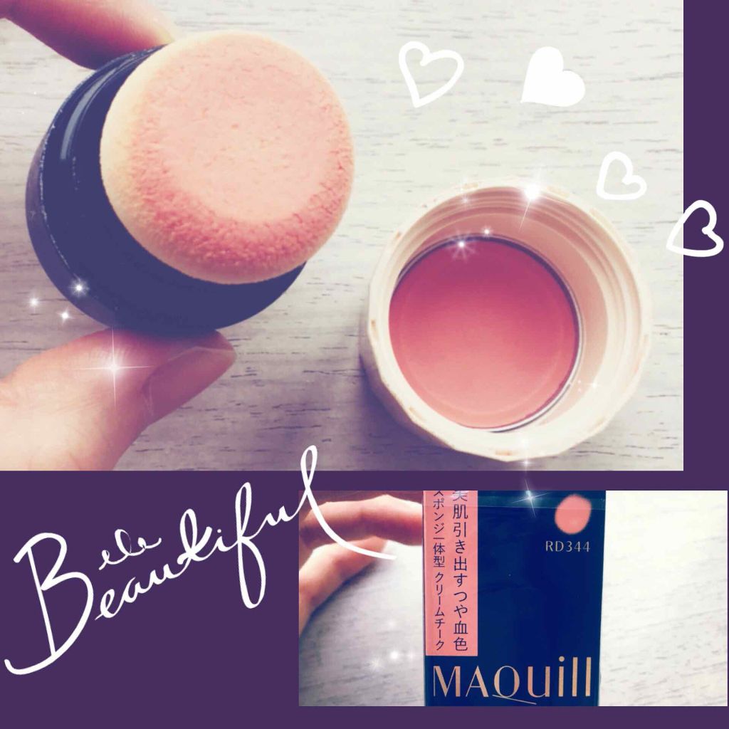 ビューティースキンクリエーター (チーク)/マキアージュ/ジェル・クリームチークを使ったクチコミ（1枚目）