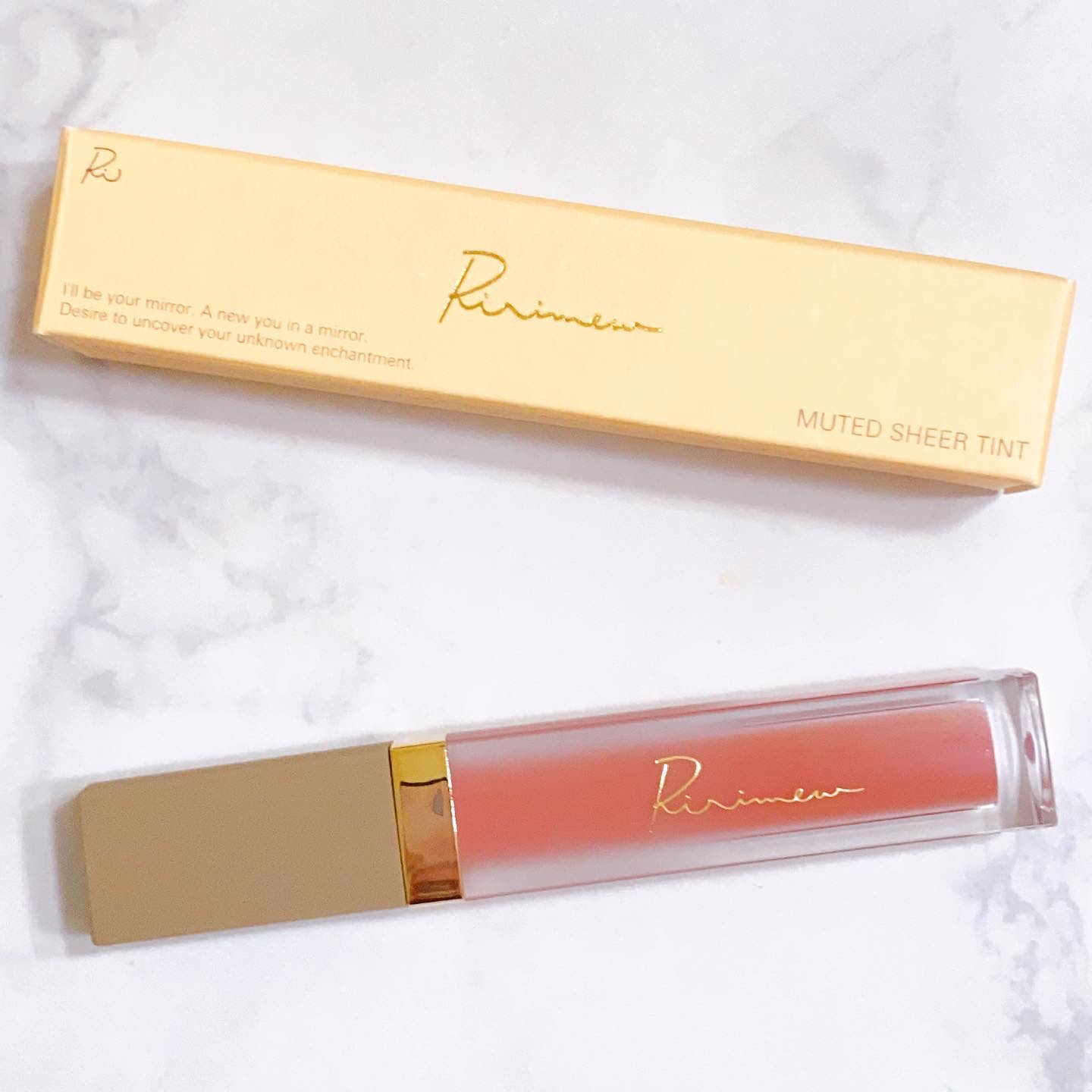 ミューテッドシアーティント/Ririmew/リップティントを使ったクチコミ（1枚目）