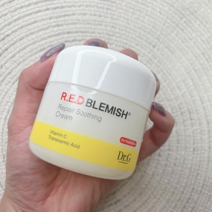 レッドブレミッシュ リペアスージングクリーム/Dr.G/フェイスクリームを使ったクチコミ(4枚目)