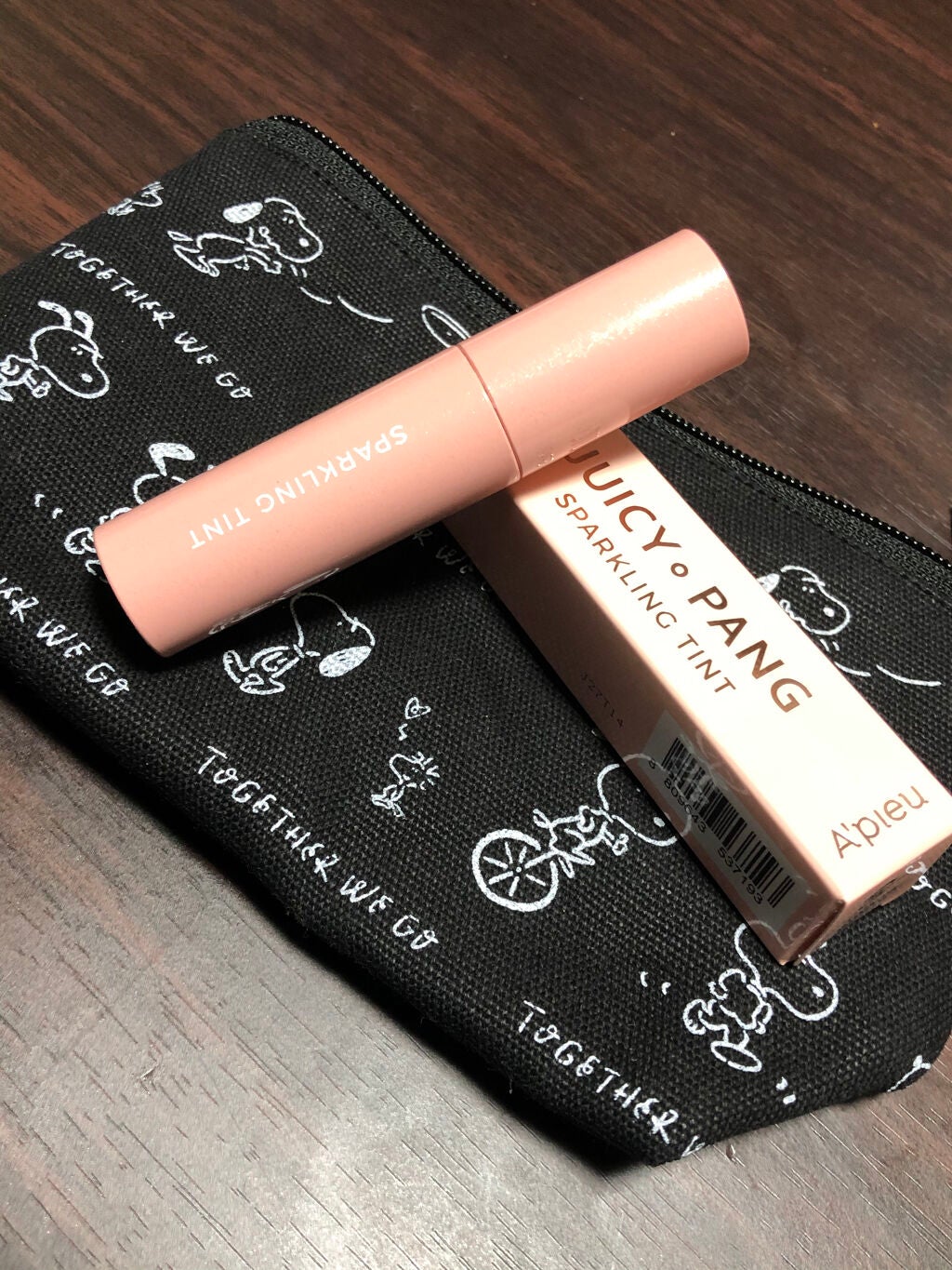 アピュー ジューシーパン スパークリングティント/A’pieu/口紅を使ったクチコミ(1枚目)