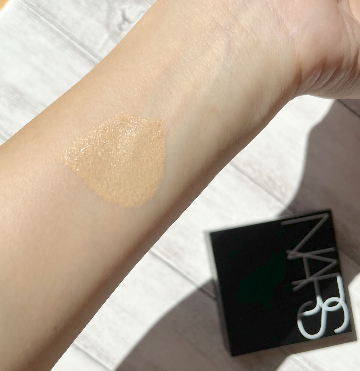 ナチュラルラディアント ロングウェア クッションファンデーション/NARS/クッションファンデーションを使ったクチコミ(4枚目)