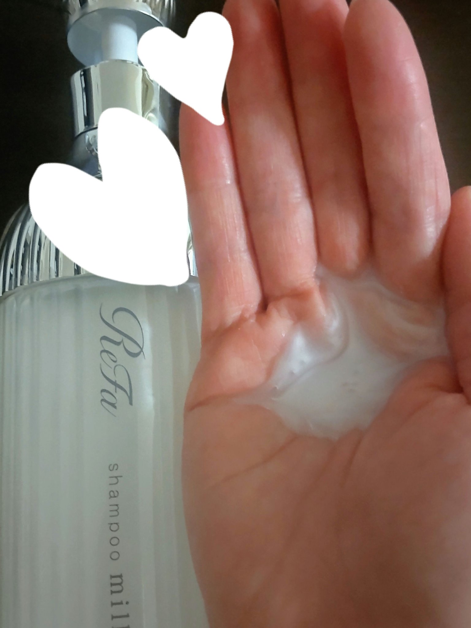 リファミルクプロテインシャンプー/トリートメント/ReFa/シャンプー・コンディショナーを使ったクチコミ（2枚目）