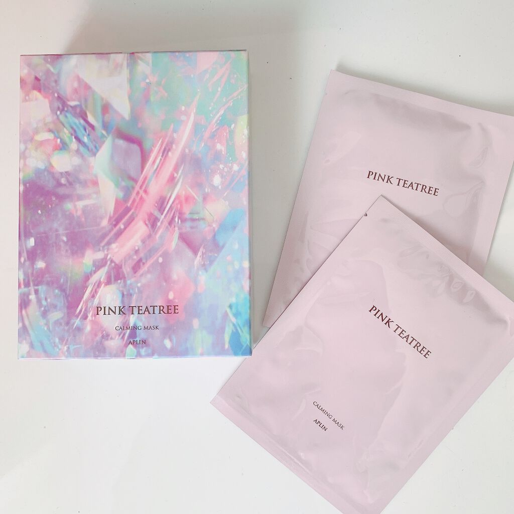 ピンクティーツリーマスクパック/APLIN/シートマスク・パックを使ったクチコミ(3枚目)
