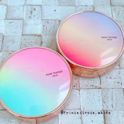 ピンクティーツリーカバークッション/APLIN/クッションファンデーションを使ったクチコミ(6枚目)