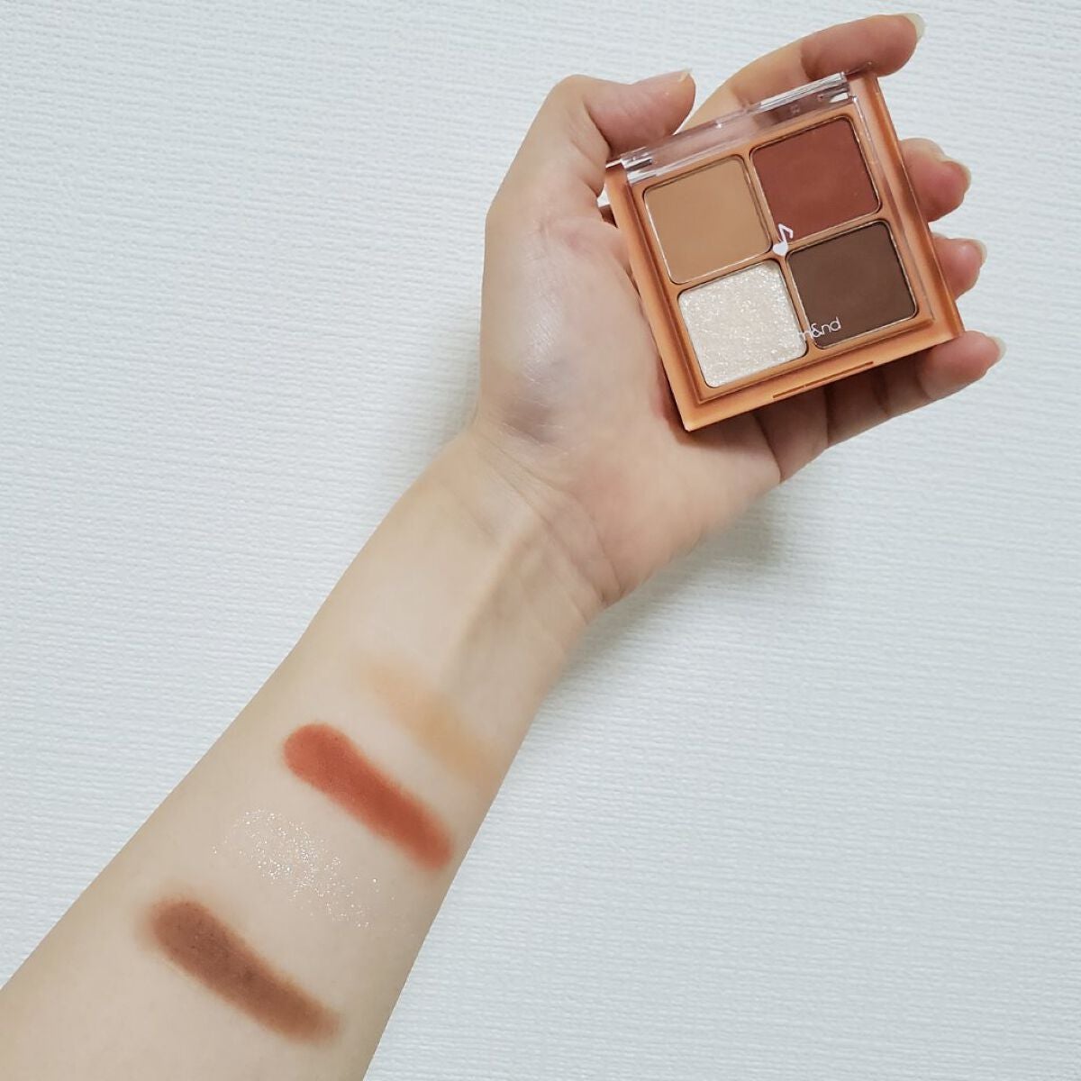 ベターザンアイズ ミュージックシリーズ/rom&nd/アイシャドウパレットを使ったクチコミ(4枚目)