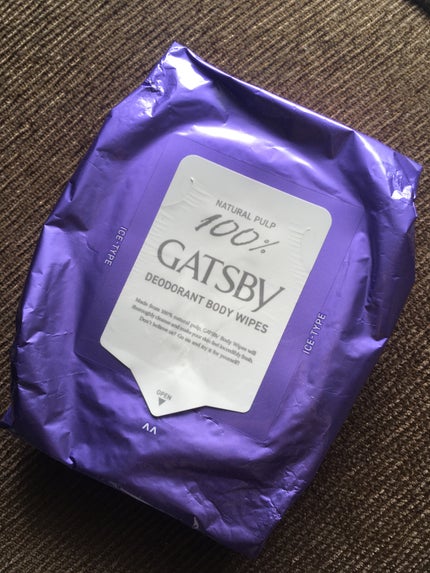 アイスデオドラントボディペーパー アイスフルーティ/ギャツビー/ボディシートを使ったクチコミ(1枚目)
