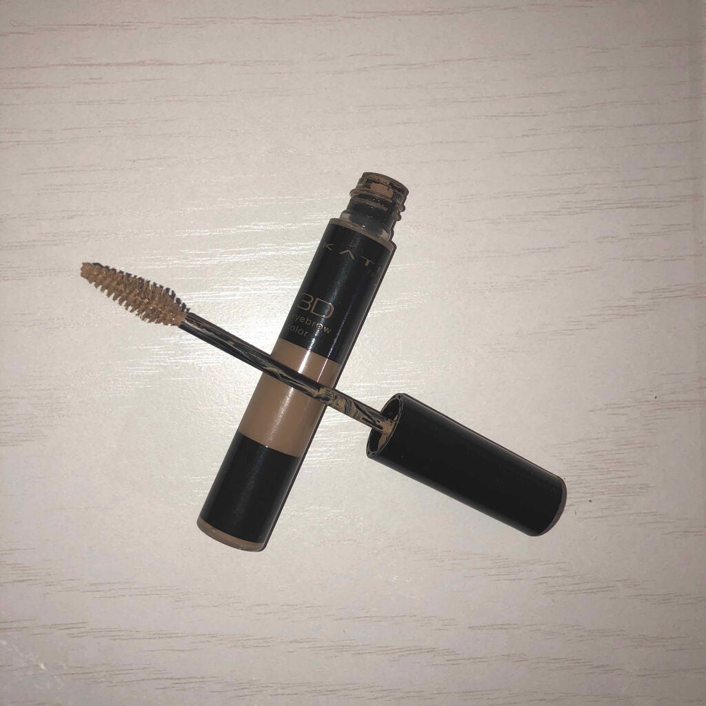 3Dアイブロウカラー/KATE/眉マスカラを使ったクチコミ(1枚目)