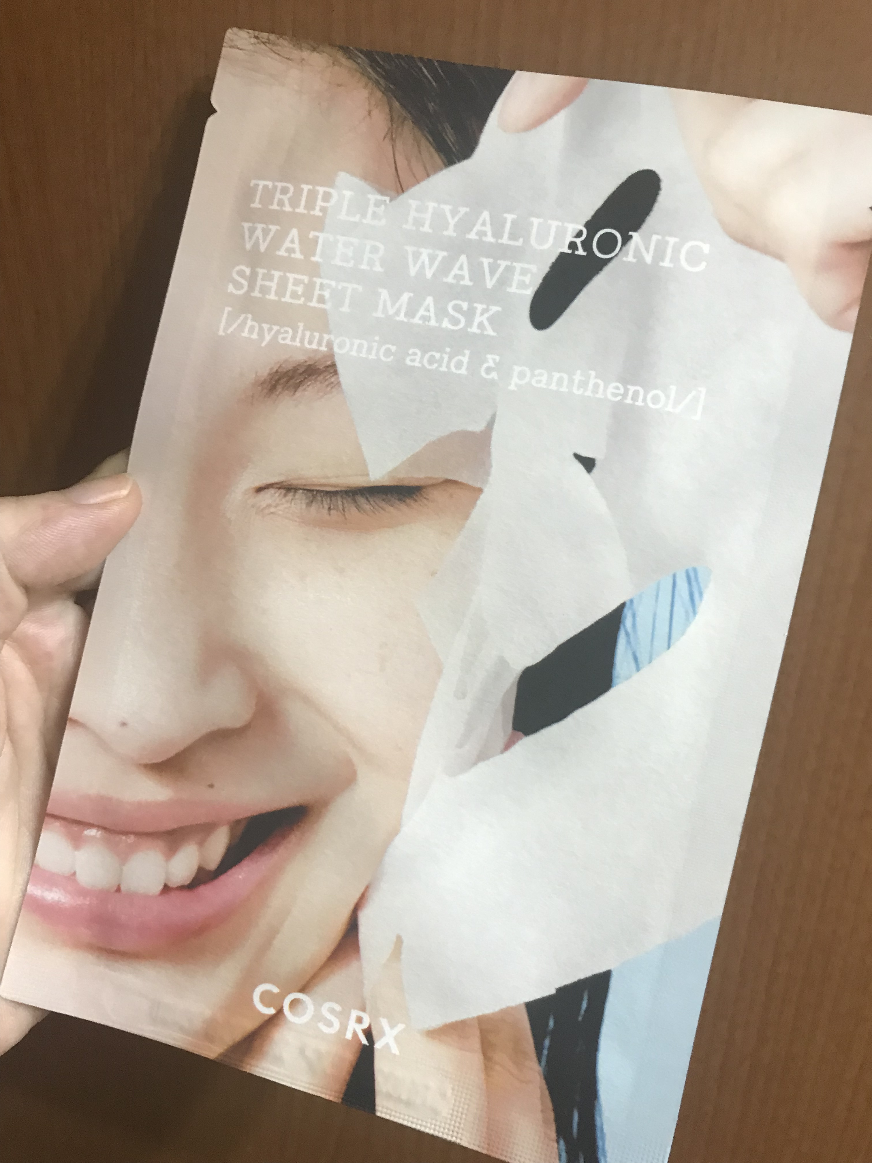 トリプルハイアルロニックウォーターウェーブシートマスク /COSRX/シートマスク・パックを使ったクチコミ（1枚目）