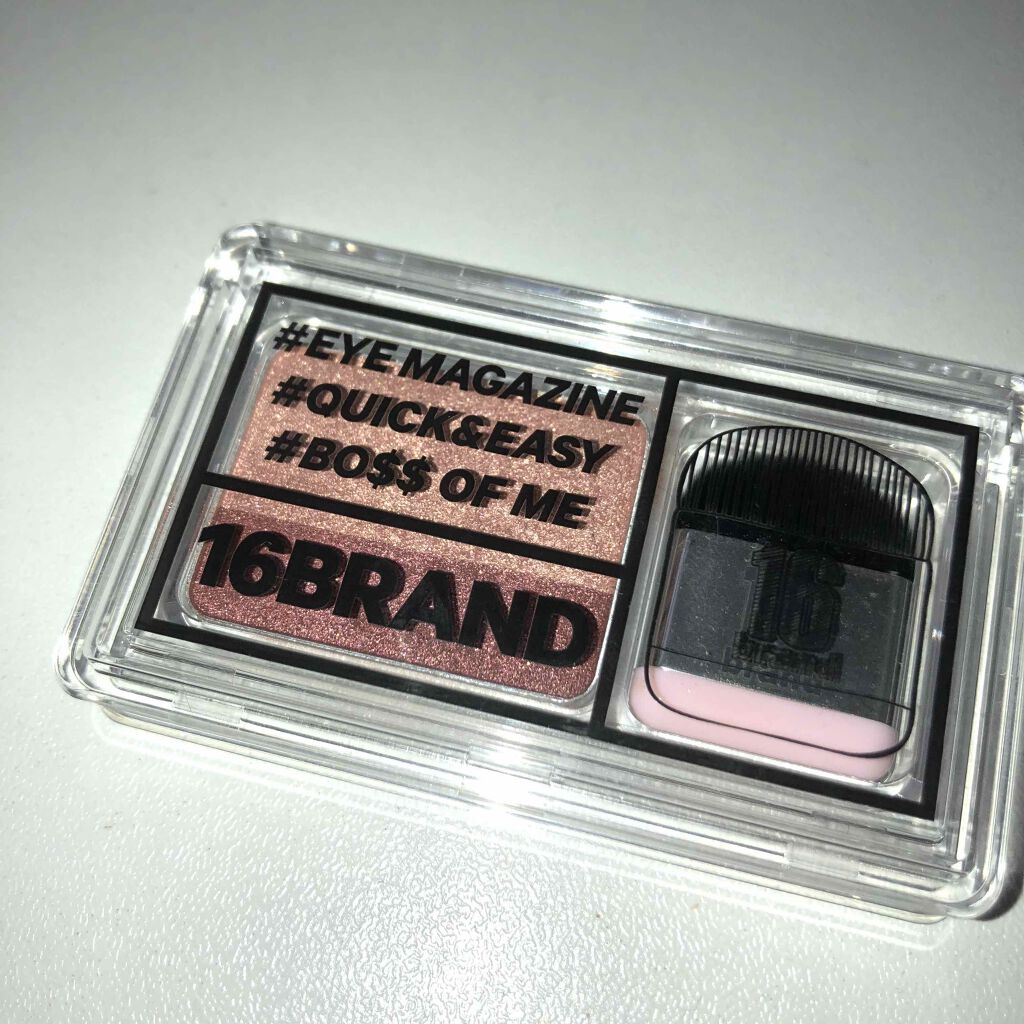 16 EYE MAGAZINE/16BRAND/アイシャドウパレットを使ったクチコミ(1枚目)