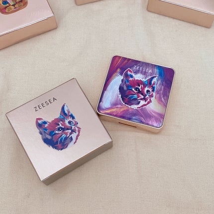 アニマルアイシャドウ(4シェード)/ZEESEA/アイシャドウパレットを使ったクチコミ(2枚目)